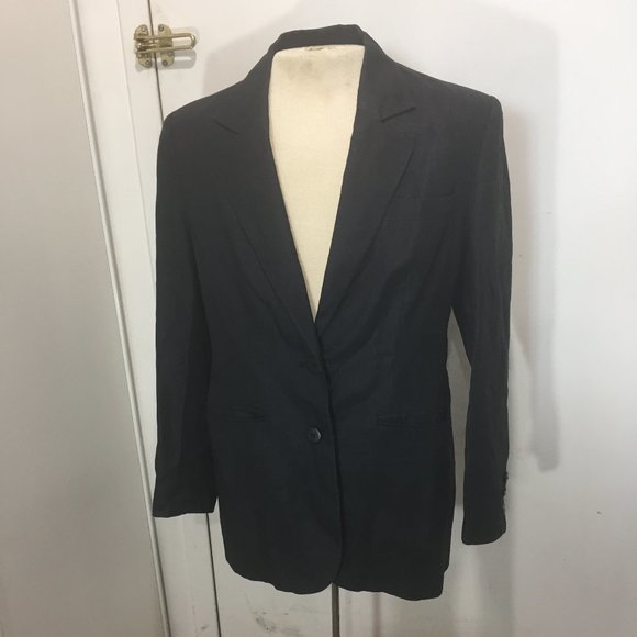 VINTAGE CLASSIQUES ENTIER TALL LINEN JACKETS SIZE 8 - Picture 2 of 7